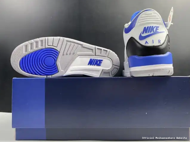 Official Maikesneakers Blue Retro White Air CT8532-040 Jordan 3 0508